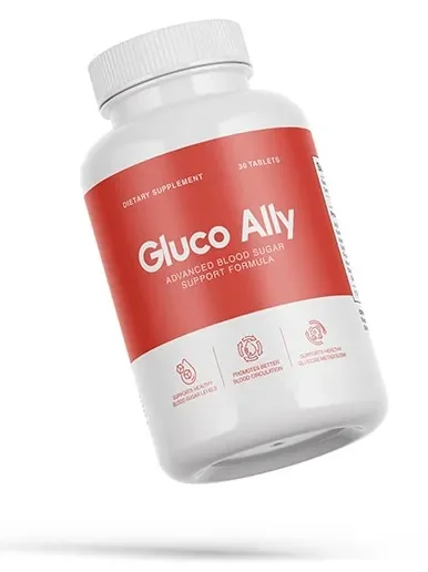 GlucoAlly Supplement Bottle
